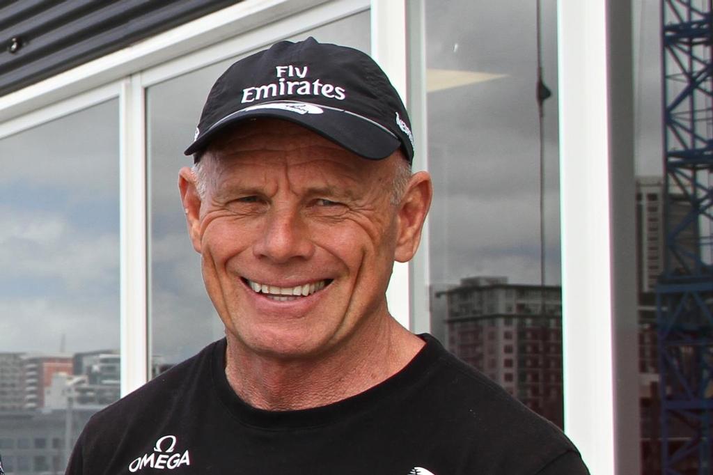 Emirates Team NZ’s CEO, Grant Dalton © Richard Gladwell 